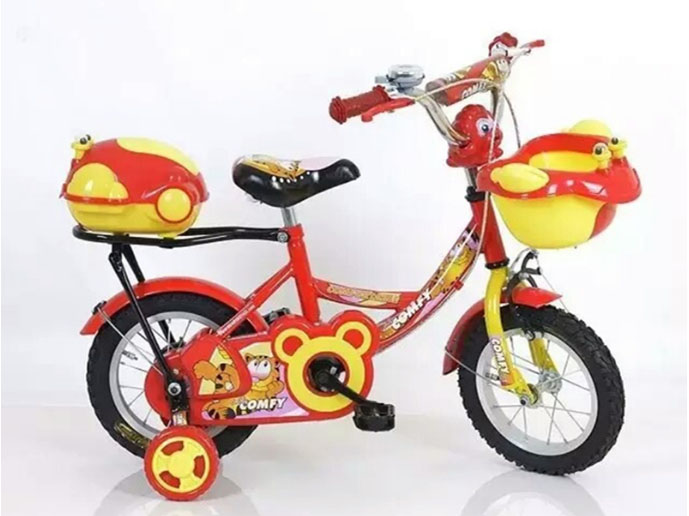 Two wheeled children’s bicycles